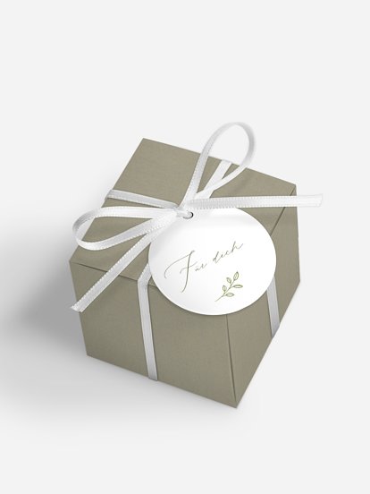 Gastgeschenkbox Golden Branch