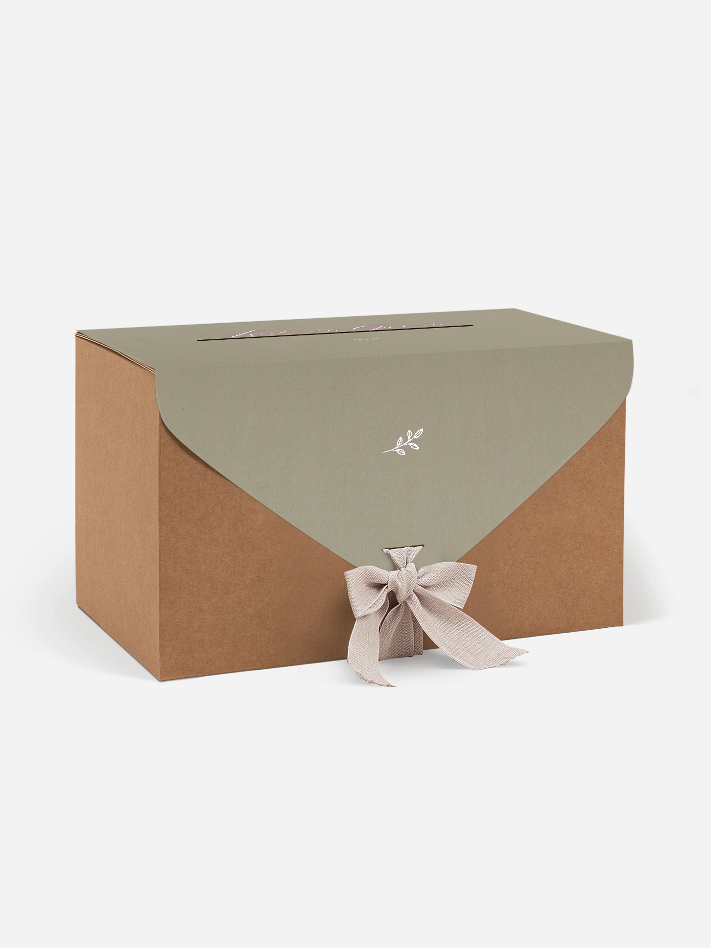 Kartenbox Hochzeit Golden Branch