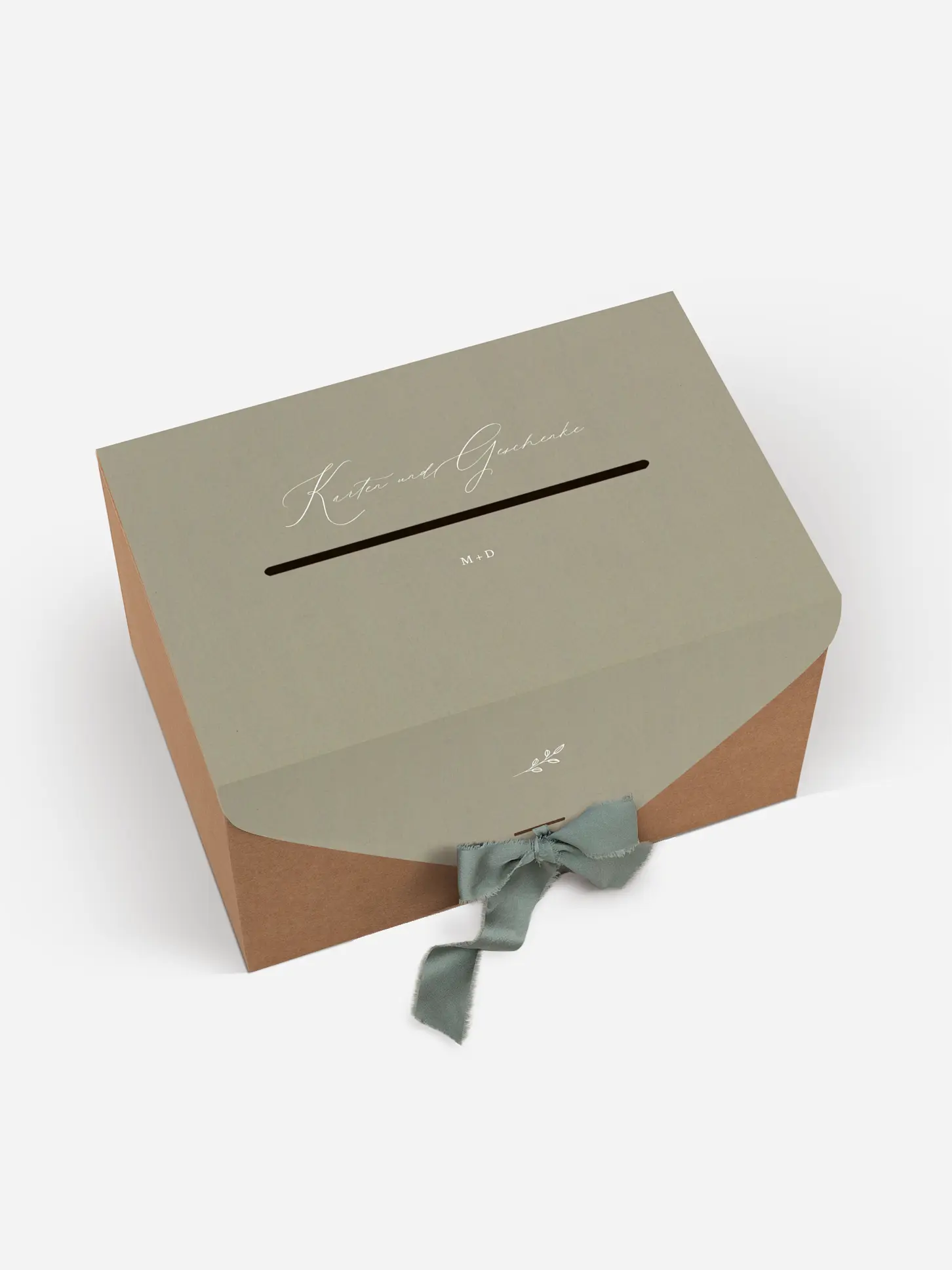 Kartenbox Hochzeit Golden Branch