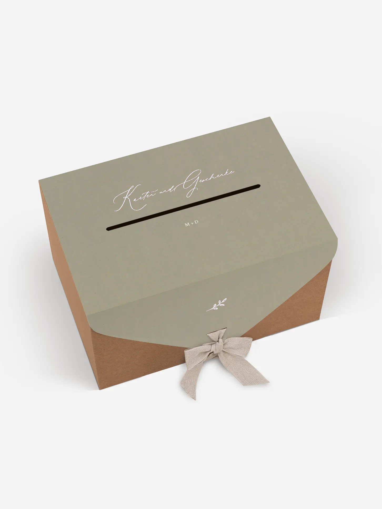Kartenbox Hochzeit Golden Branch