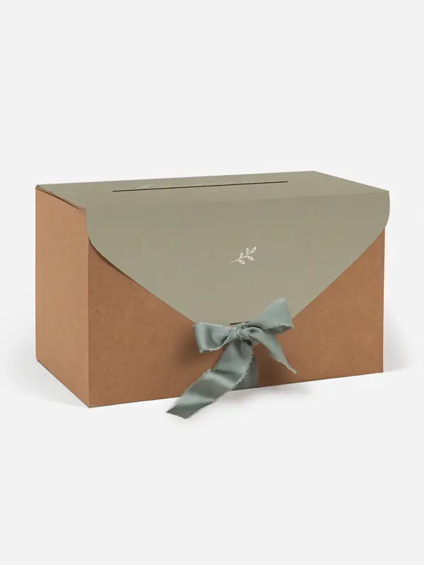 Kartenbox Hochzeit Golden Branch
