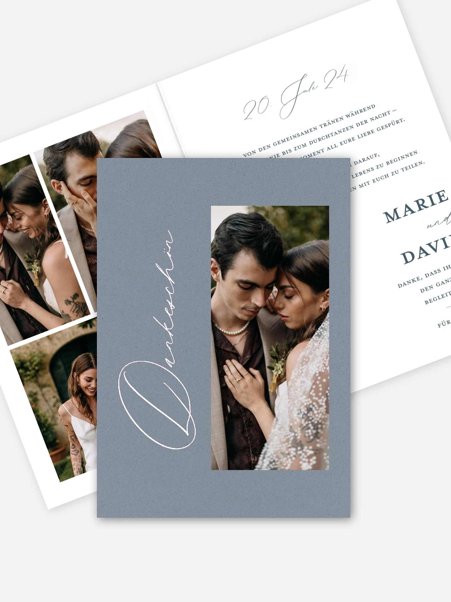 Dankeskarte Hochzeit Wedding Day