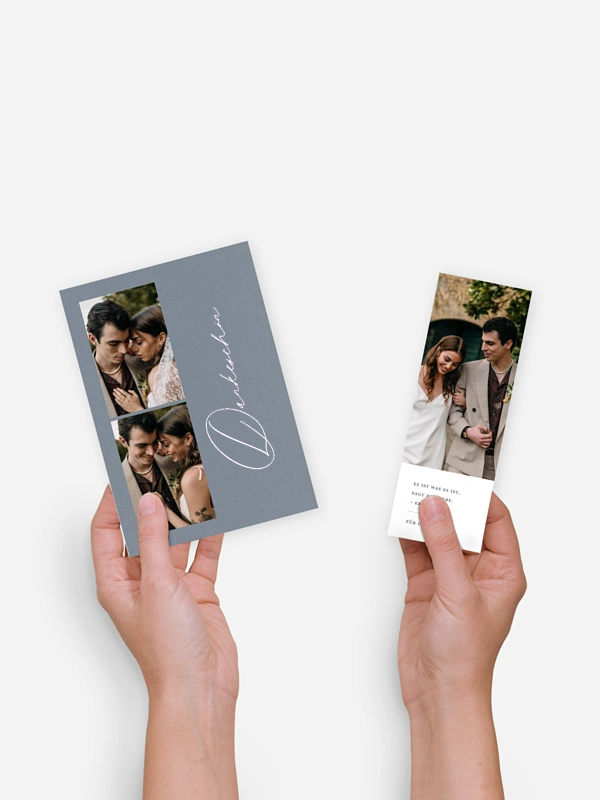 Dankeskarte Hochzeit Wedding Day
