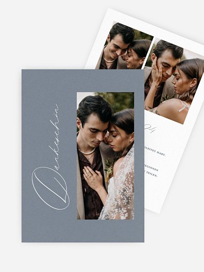 Dankeskarte Hochzeit Wedding Day