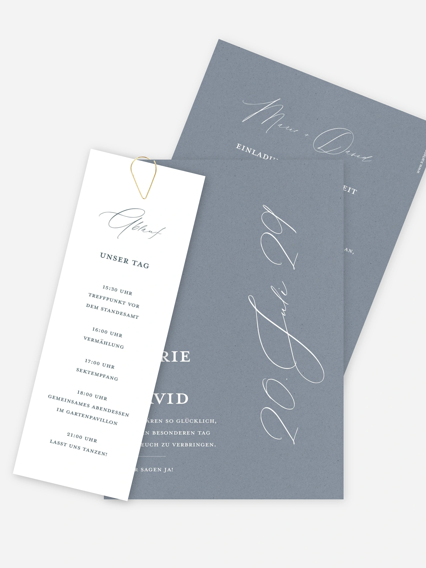 Hochzeitseinladung Wedding Day
