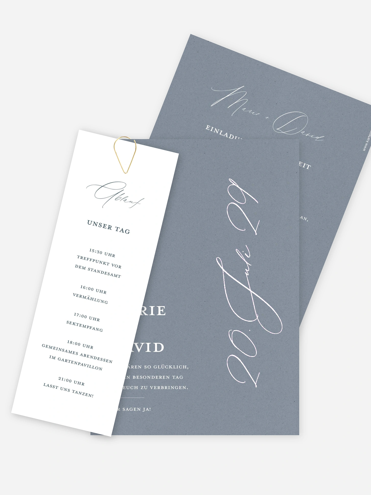 Hochzeitseinladung Wedding Day