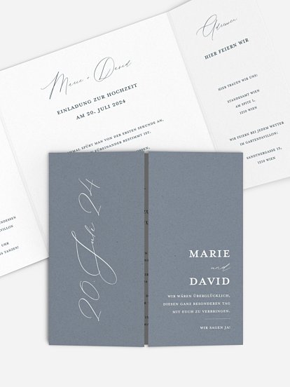 Hochzeitseinladung Wedding Day