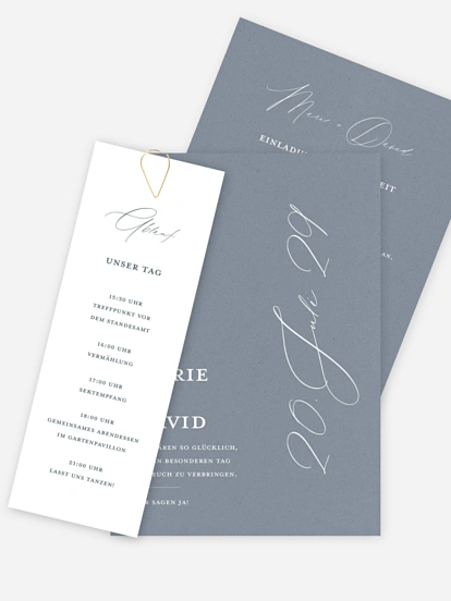 Hochzeitseinladung Wedding Day