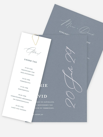 Hochzeitseinladung Wedding Day