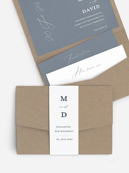 Hochzeitseinladung Wedding Day