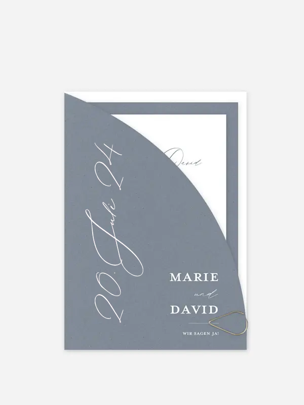 Hochzeitseinladung Wedding Day