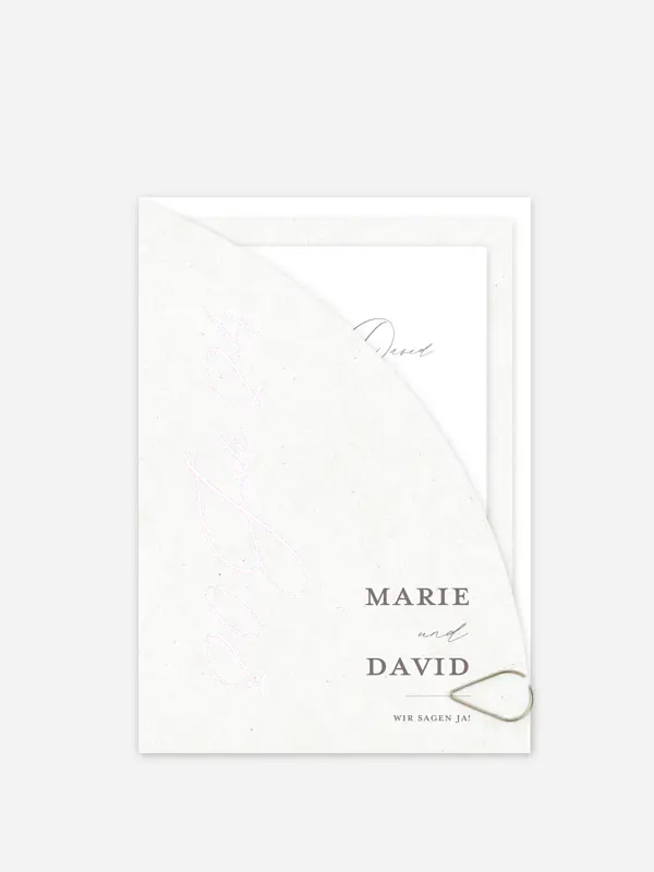 Hochzeitseinladung Wedding Day