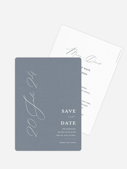 Save-the-Date Karte Wedding Day