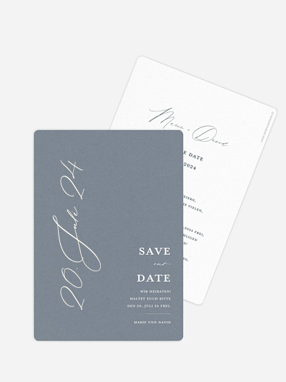 Save-the-Date Karte Wedding Day