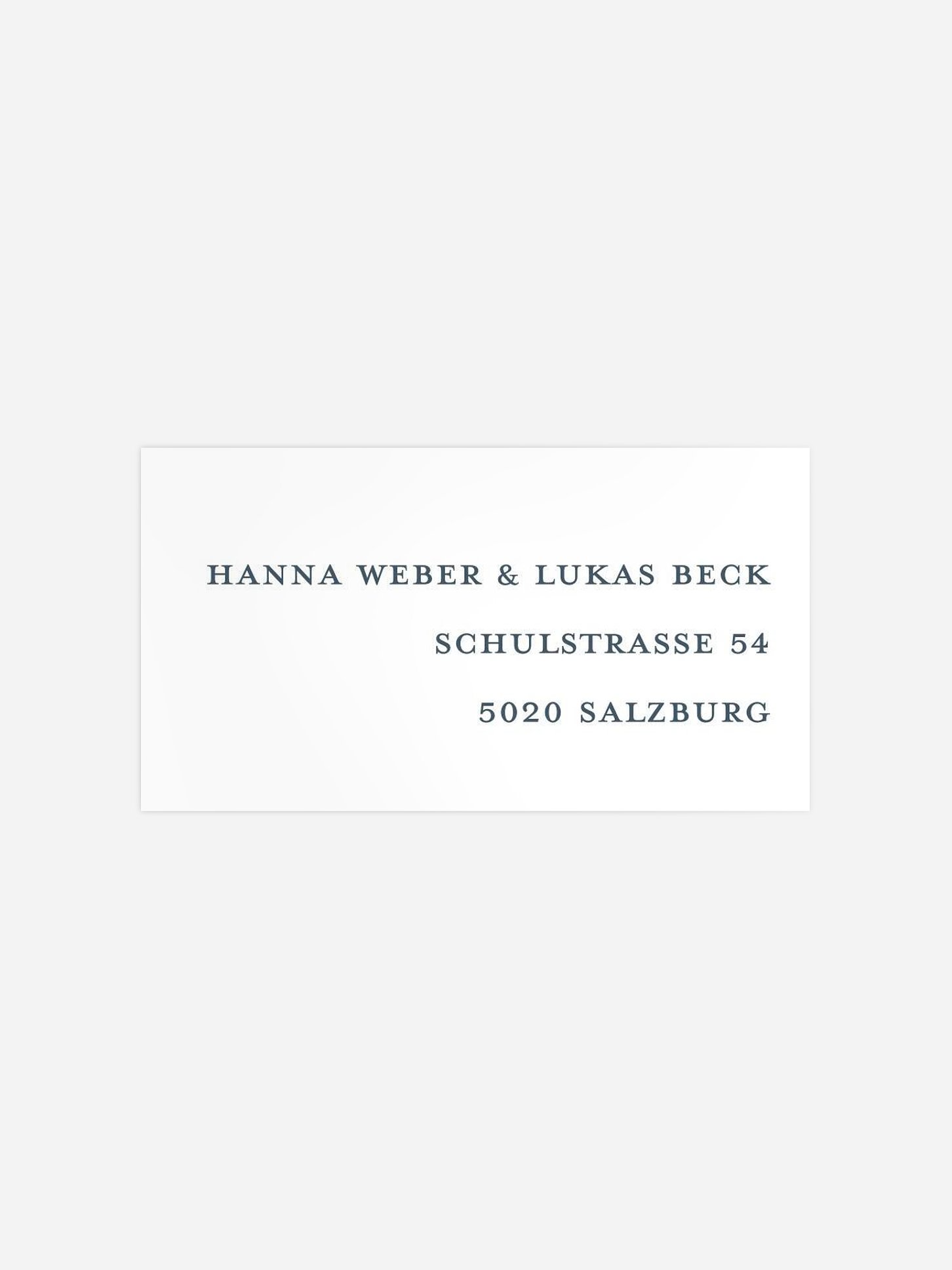 Empfängeraufkleber Hochzeit Wedding Day