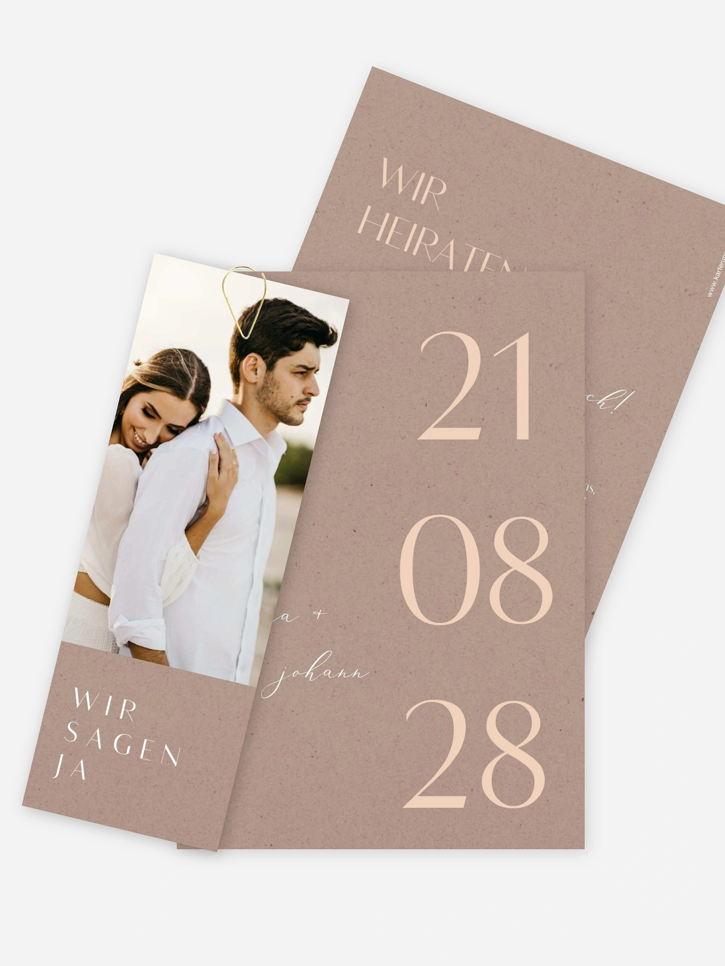Hochzeitseinladung Elegant Classic