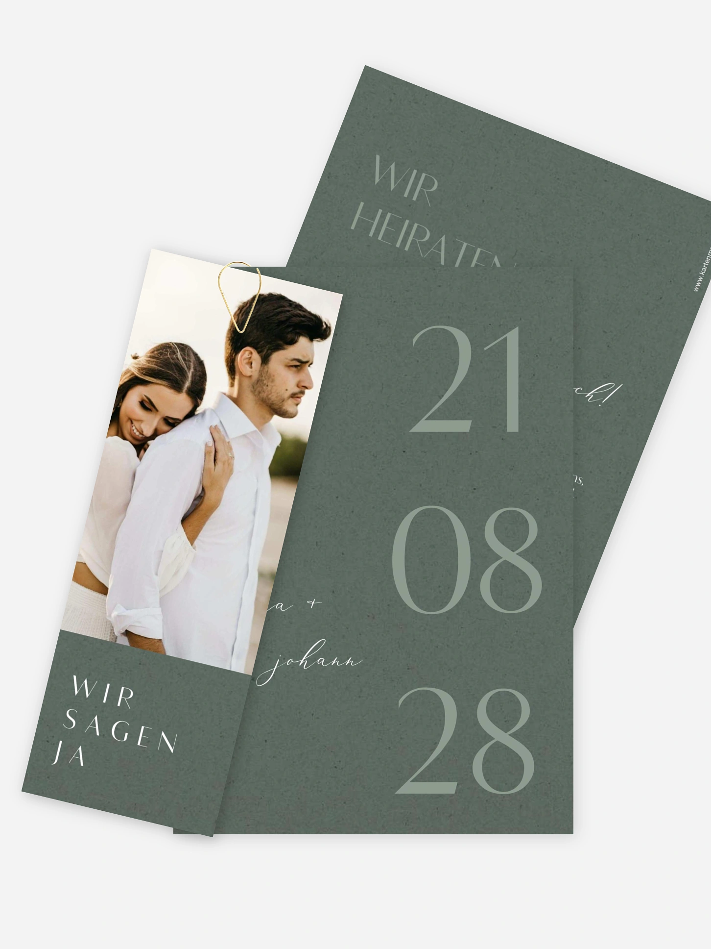 Hochzeitseinladung Elegant Classic