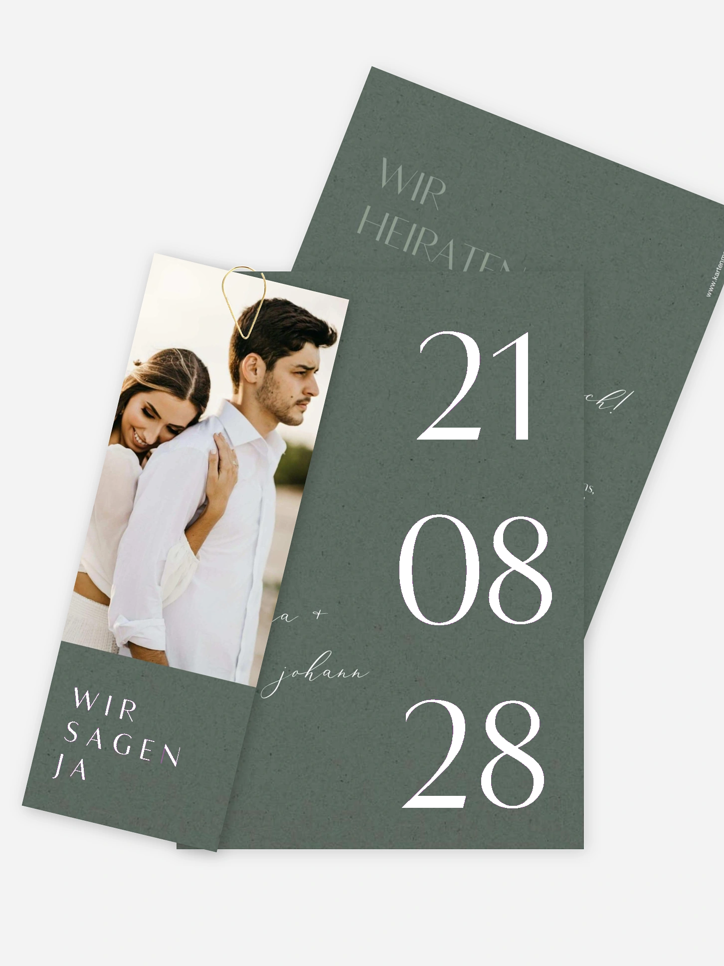 Hochzeitseinladung Elegant Classic