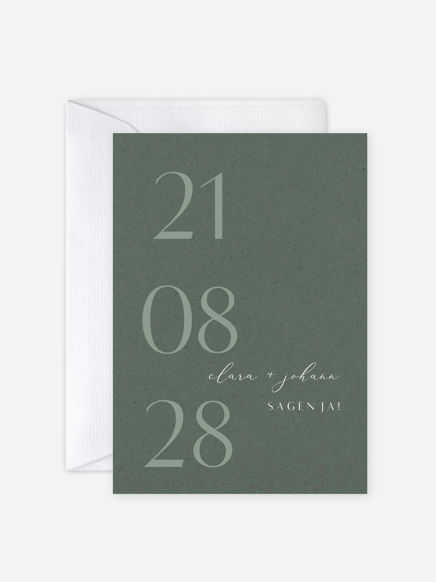 Hochzeitseinladung Elegant Classic