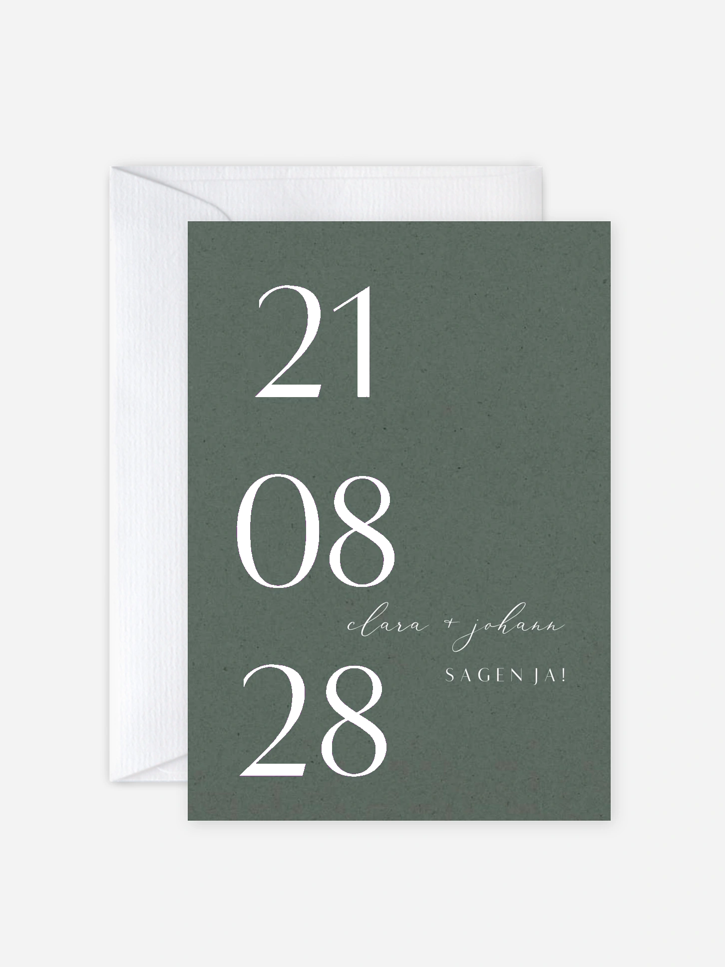 Hochzeitseinladung Elegant Classic