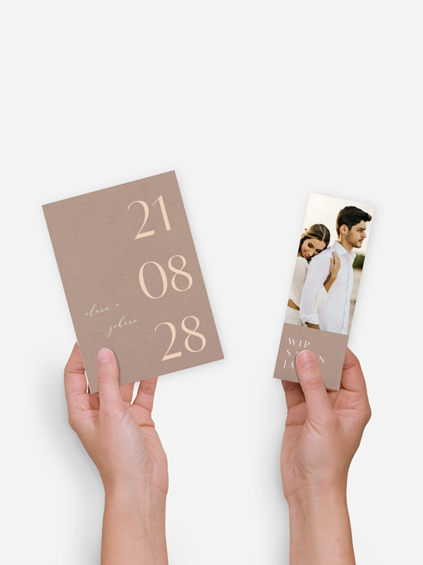 Hochzeitseinladung Elegant Classic