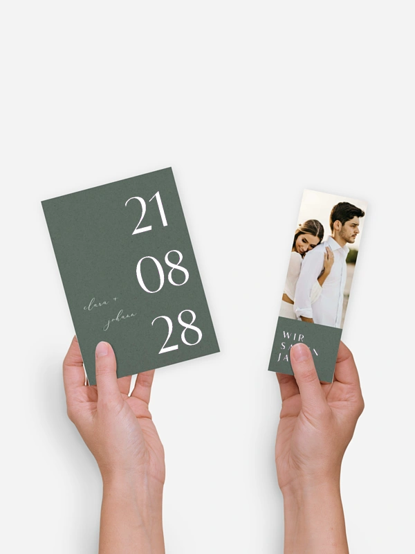 Hochzeitseinladung Elegant Classic