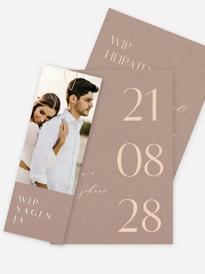 Hochzeitseinladung Elegant Classic