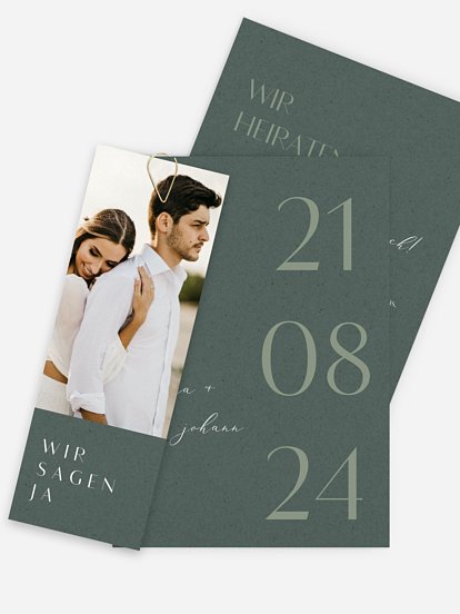 Hochzeitseinladung Elegant Classic