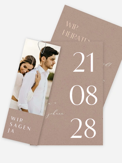 Hochzeitseinladung Elegant Classic