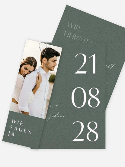 Hochzeitseinladung Elegant Classic