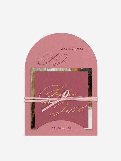 Hochzeitseinladung Simple Elegance