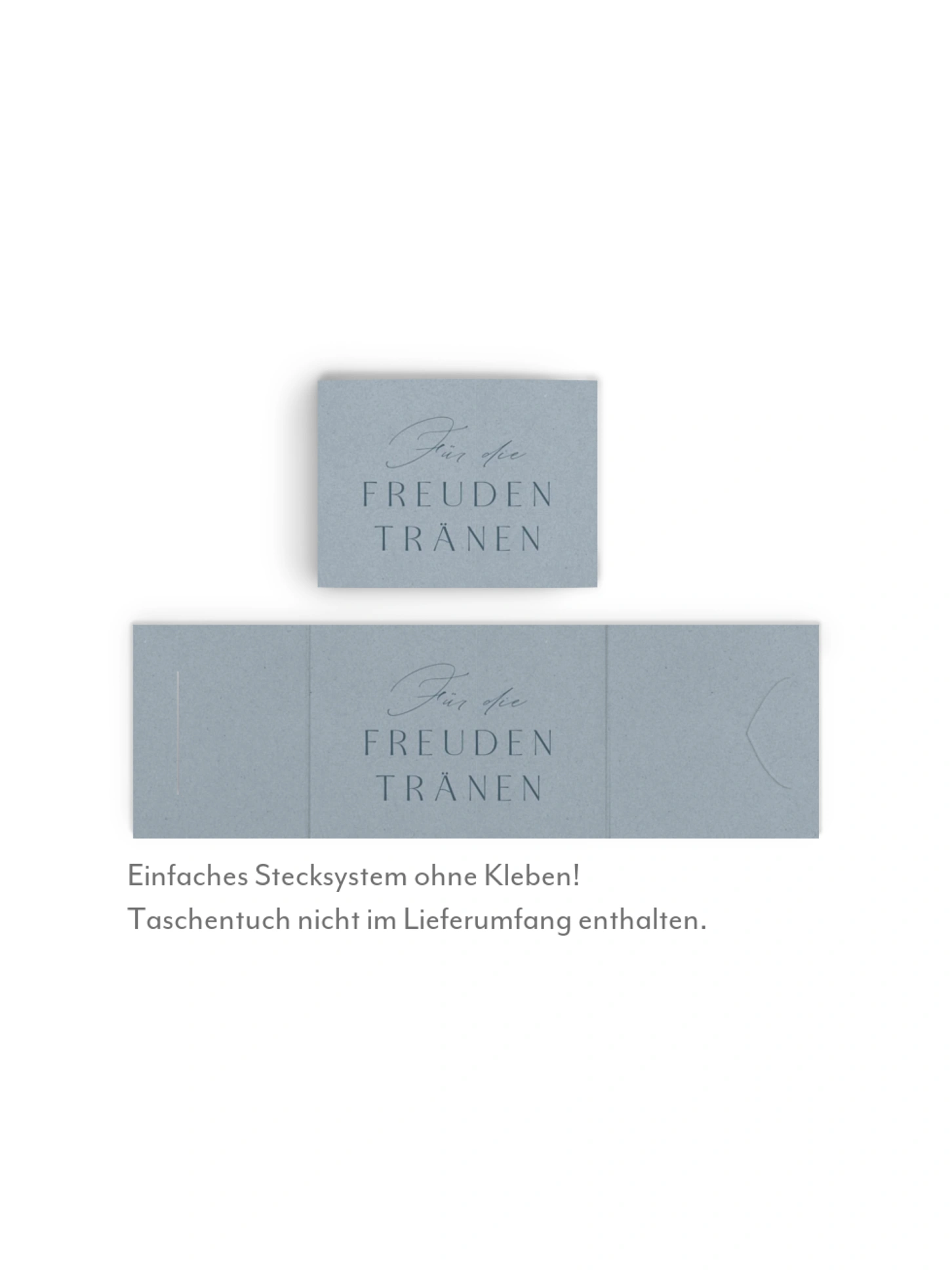 Freudentränen-Taschentücher Big Date