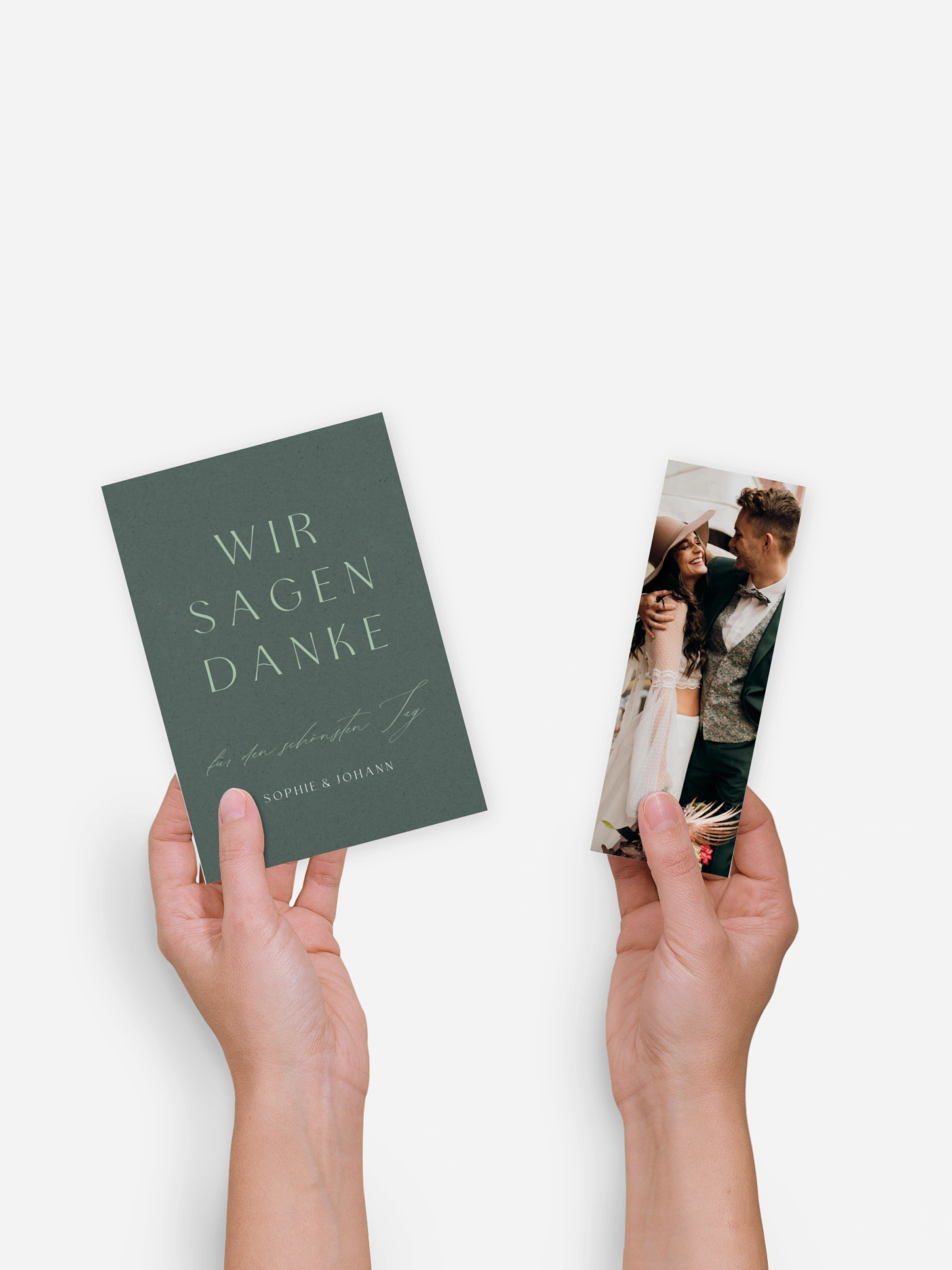 Dankeskarte Hochzeit Big Date