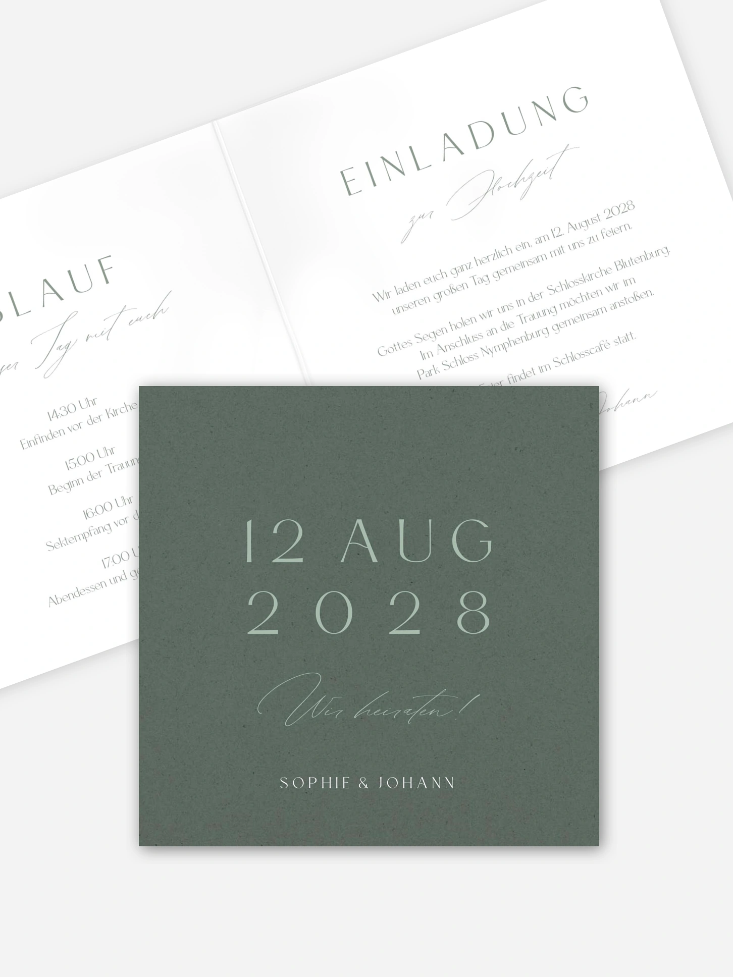 Hochzeitseinladung Big Date