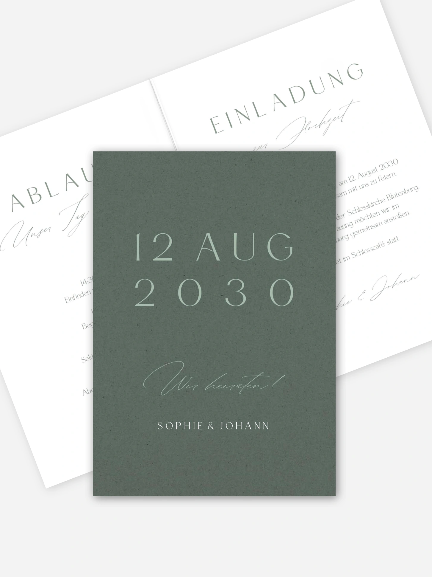 Hochzeitseinladung Big Date
