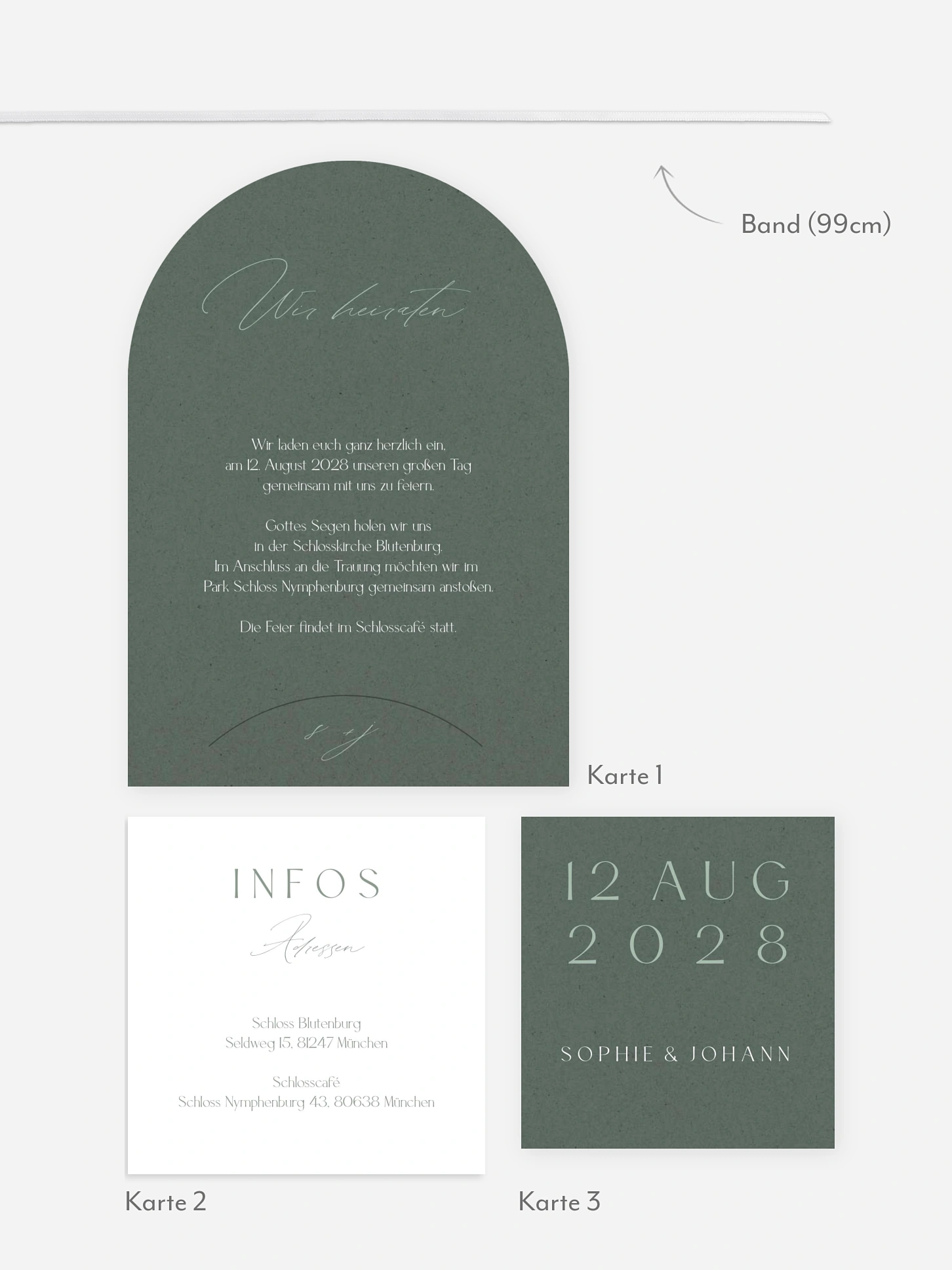 Hochzeitseinladung Big Date