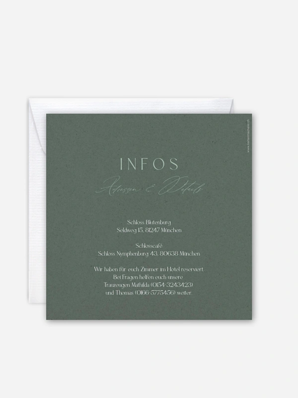 Hochzeitseinladung Big Date