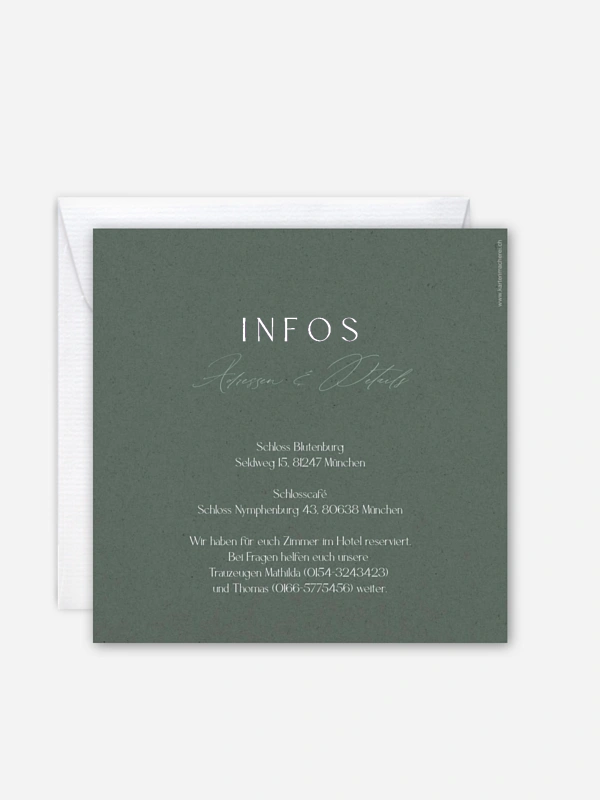 Hochzeitseinladung Big Date