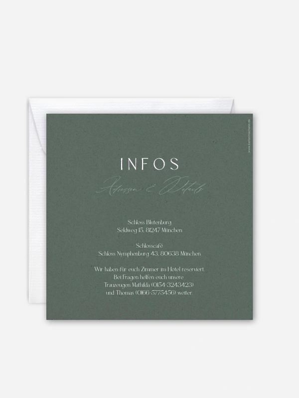 Hochzeitseinladung Big Date