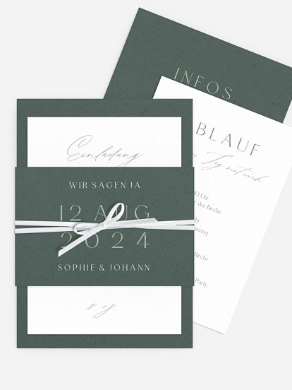 Hochzeitseinladung Big Date