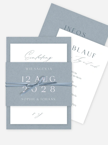 Hochzeitseinladung Big Date