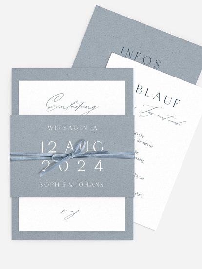 Hochzeitseinladung Big Date