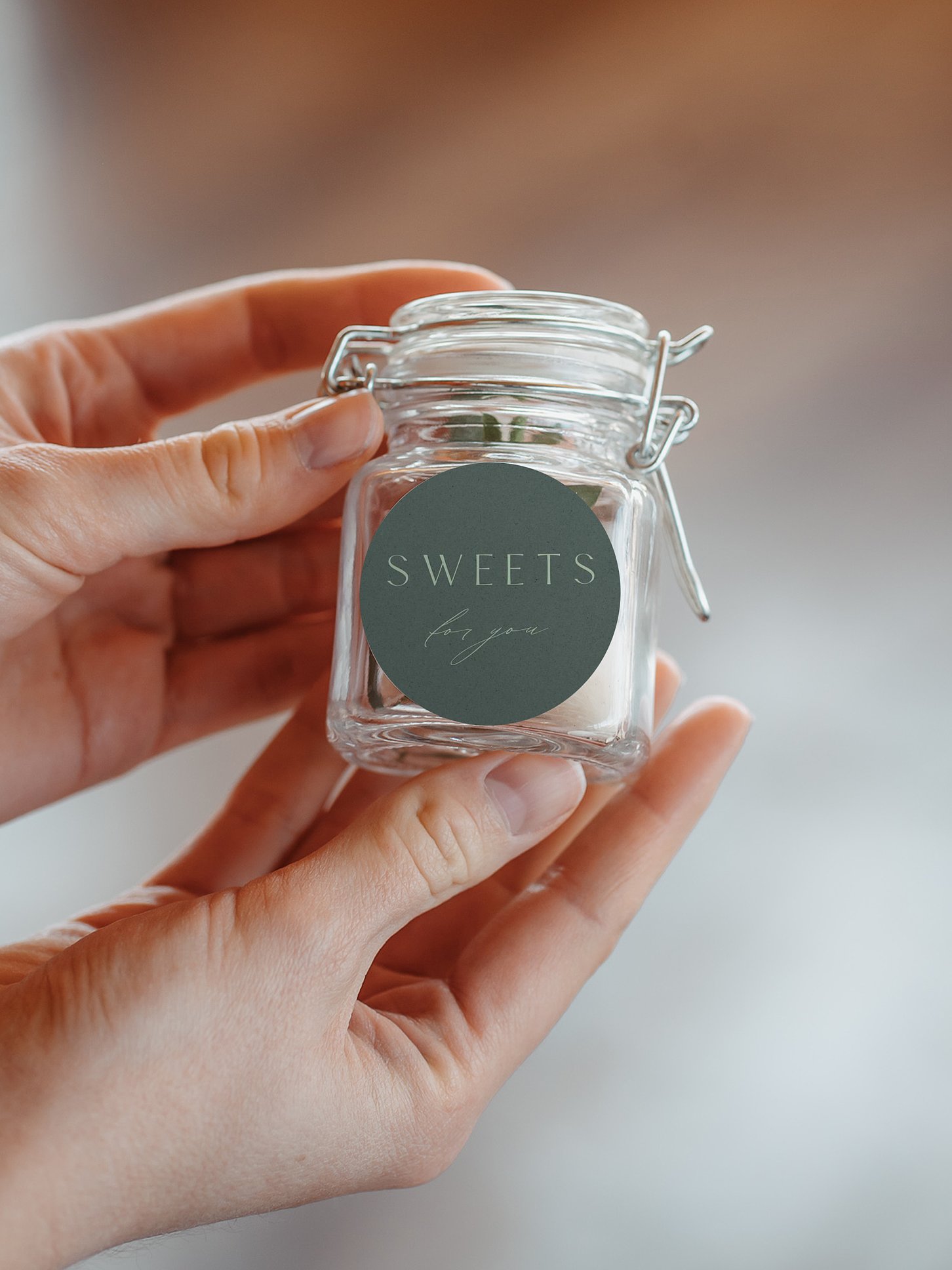 Geschenkaufkleber Hochzeit Big Date