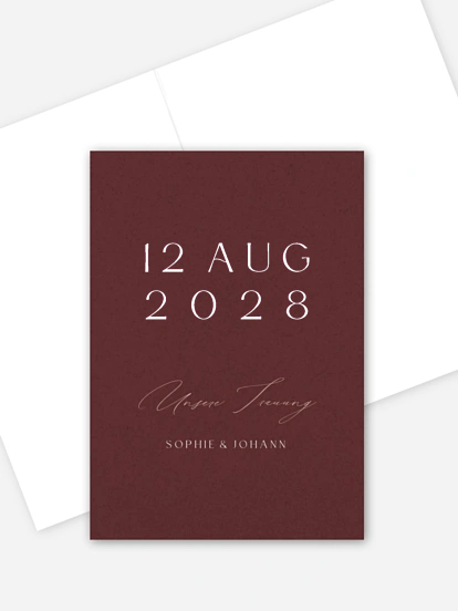 Kirchenheft Hochzeit Big Date