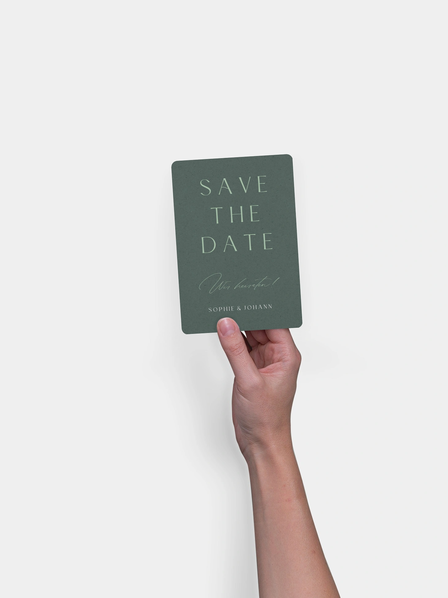 Save-the-Date Karte Big Date