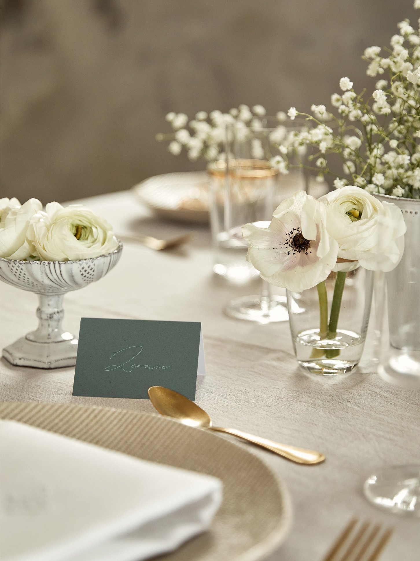 Tischkarte Hochzeit Big Date