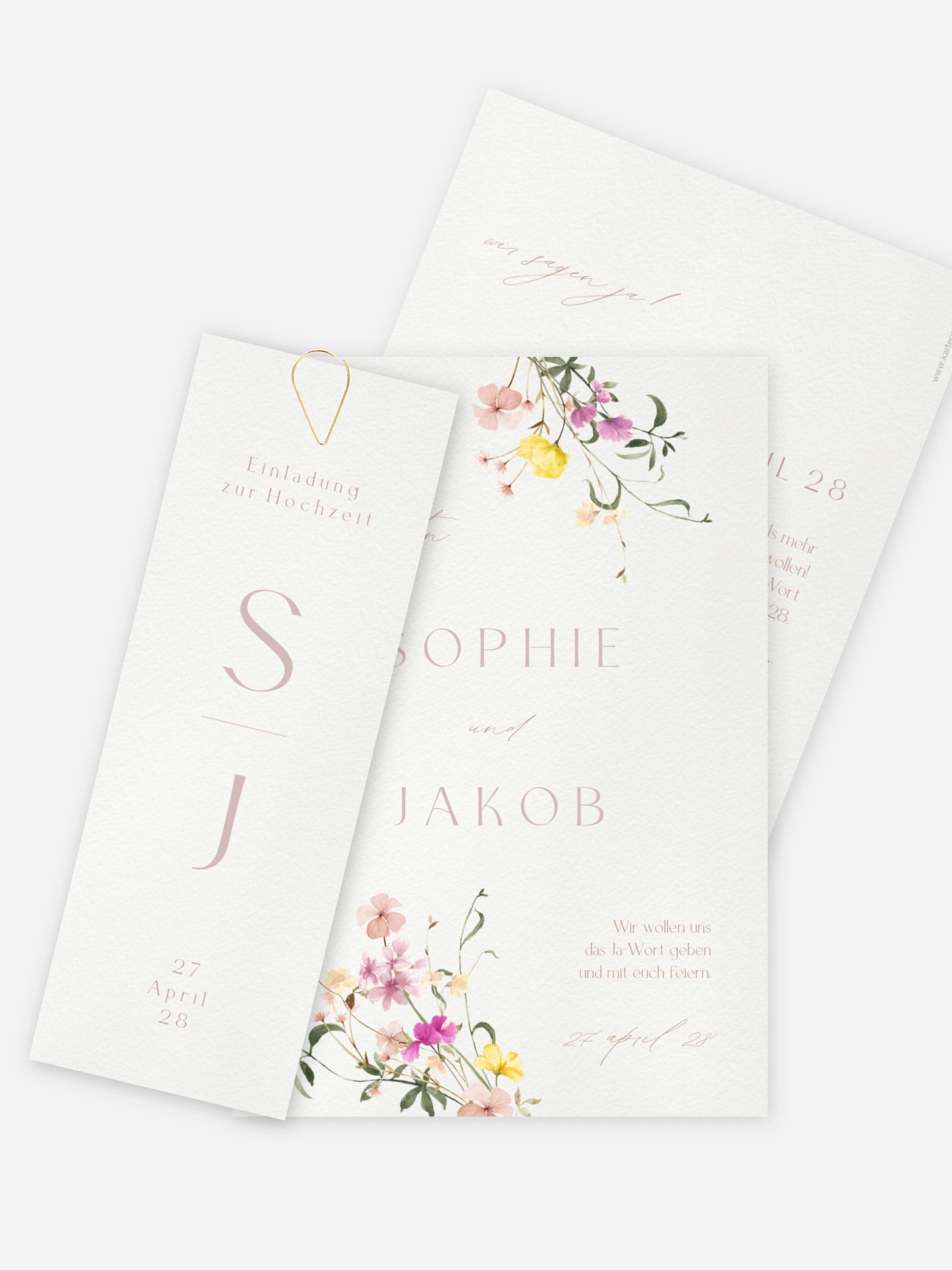 Hochzeitseinladung Garden of Love