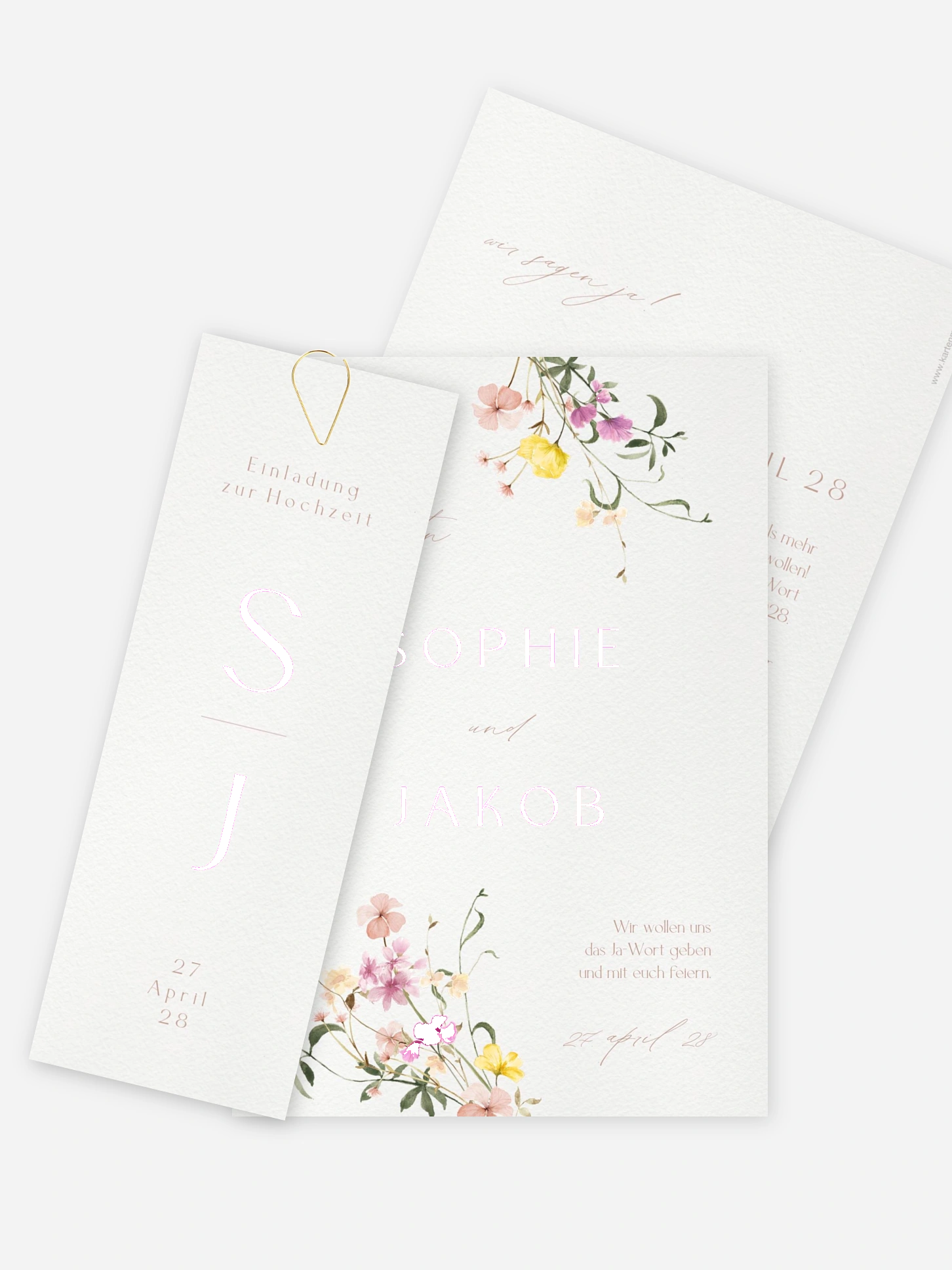 Hochzeitseinladung Garden of Love