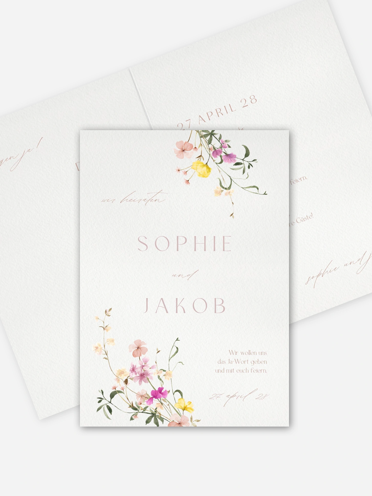 Hochzeitseinladung Garden of Love