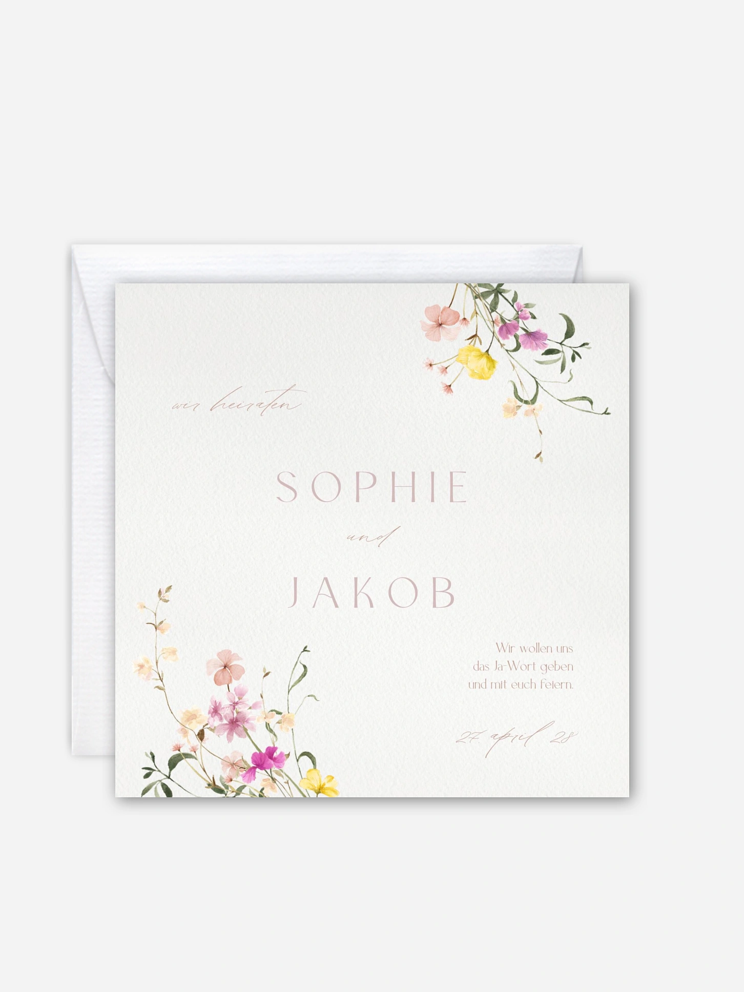 Hochzeitseinladung Garden of Love